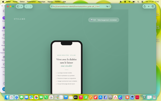 Guide « Vivre avec le diabète sans le laisser tout envahir » — PDF téléchargeable